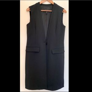 BCBGMAXAZRIA Long Vest Sz S